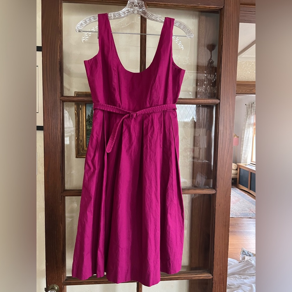J. Crew Fuchsia Mini Dress